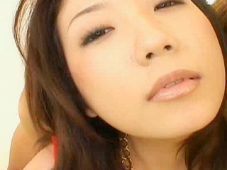 Horny Hatsumi Kudo gushes over delicious Japanese treat in Tokyo hotel room