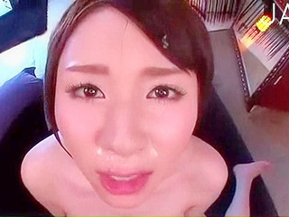 Horny japanese teen Nippon sucks big dick in XXX Tokyo session