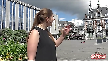 Alice, perverted milf, wants it all with 3 guys Part 1