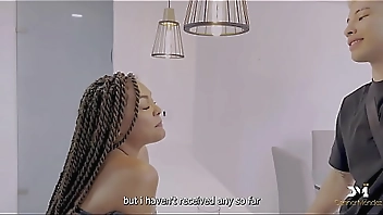 FREE - Fucking my best friend's mom, a sexy busty and big ass Ebony MILF - Danner Mendez & Carla Morelli